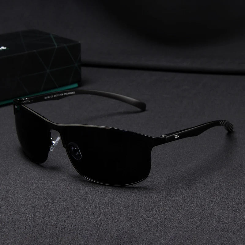 Classic Black Polarized Sunglasses – Premium UV Protection